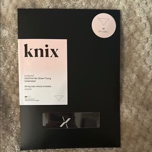 Knix Black Seamless Panties Intimates